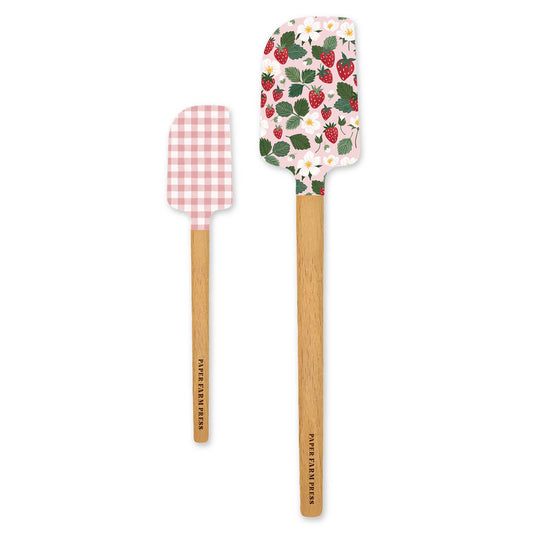 Strawberry Patch Kitchen Spatula Set