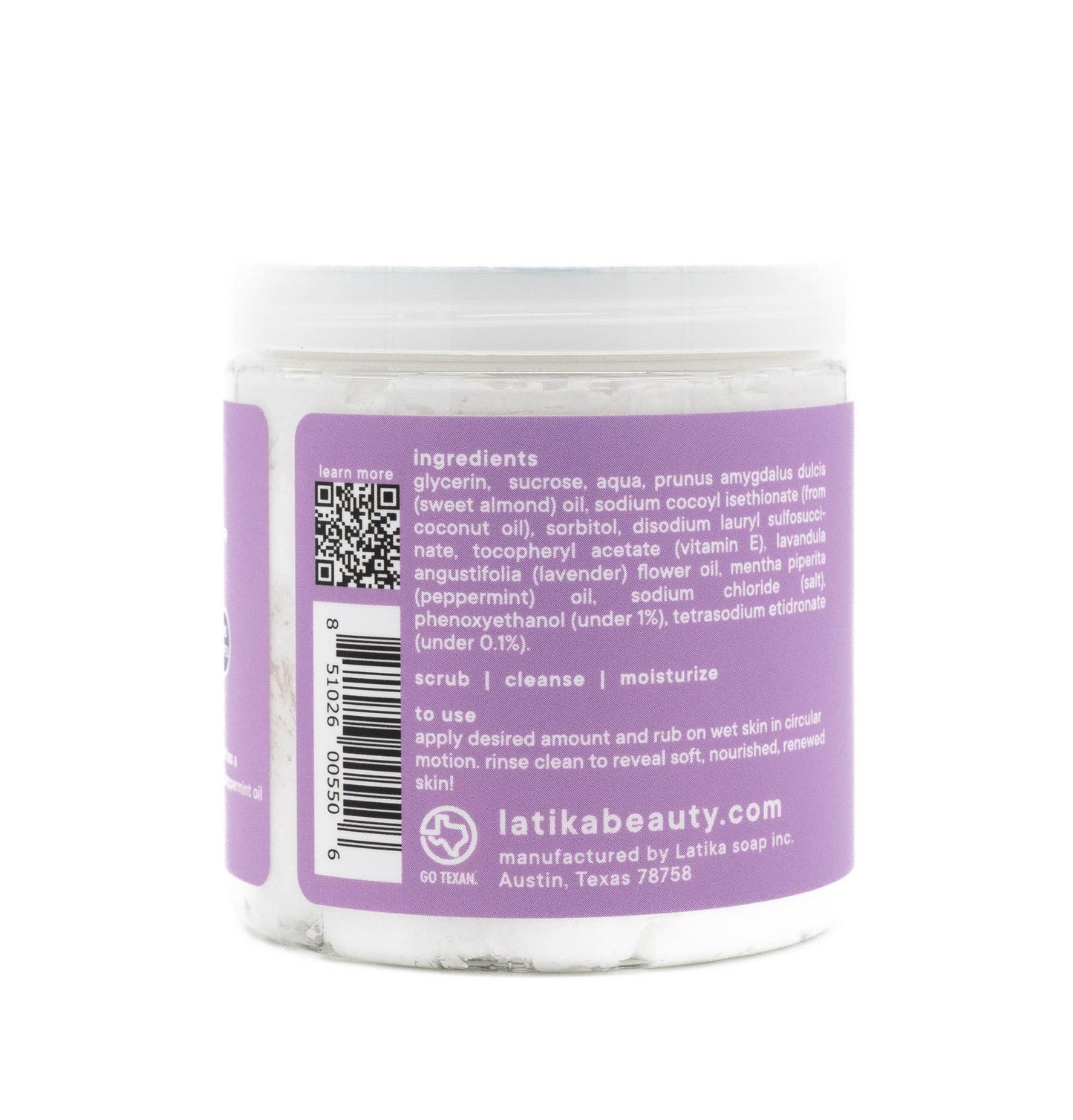 Whip Scrub - Calm - Essential Oils 💜 Holiday gift ❄️