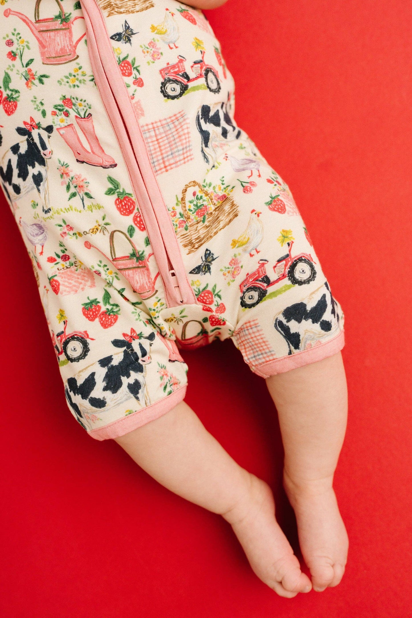 Blooming Homestead Bamboo Short Romper