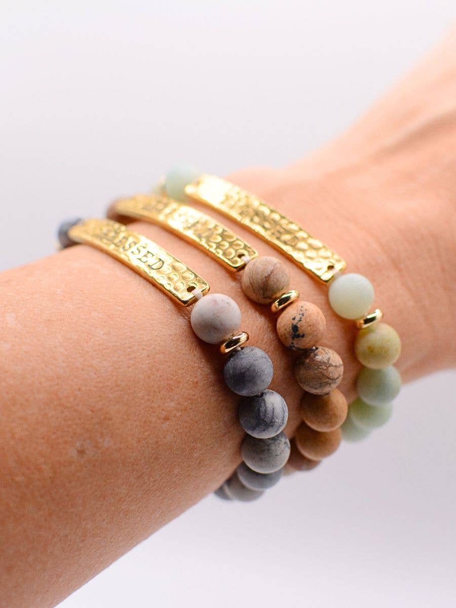 Blessed Christian Jewelry - Inspirational, Faith Bracelet