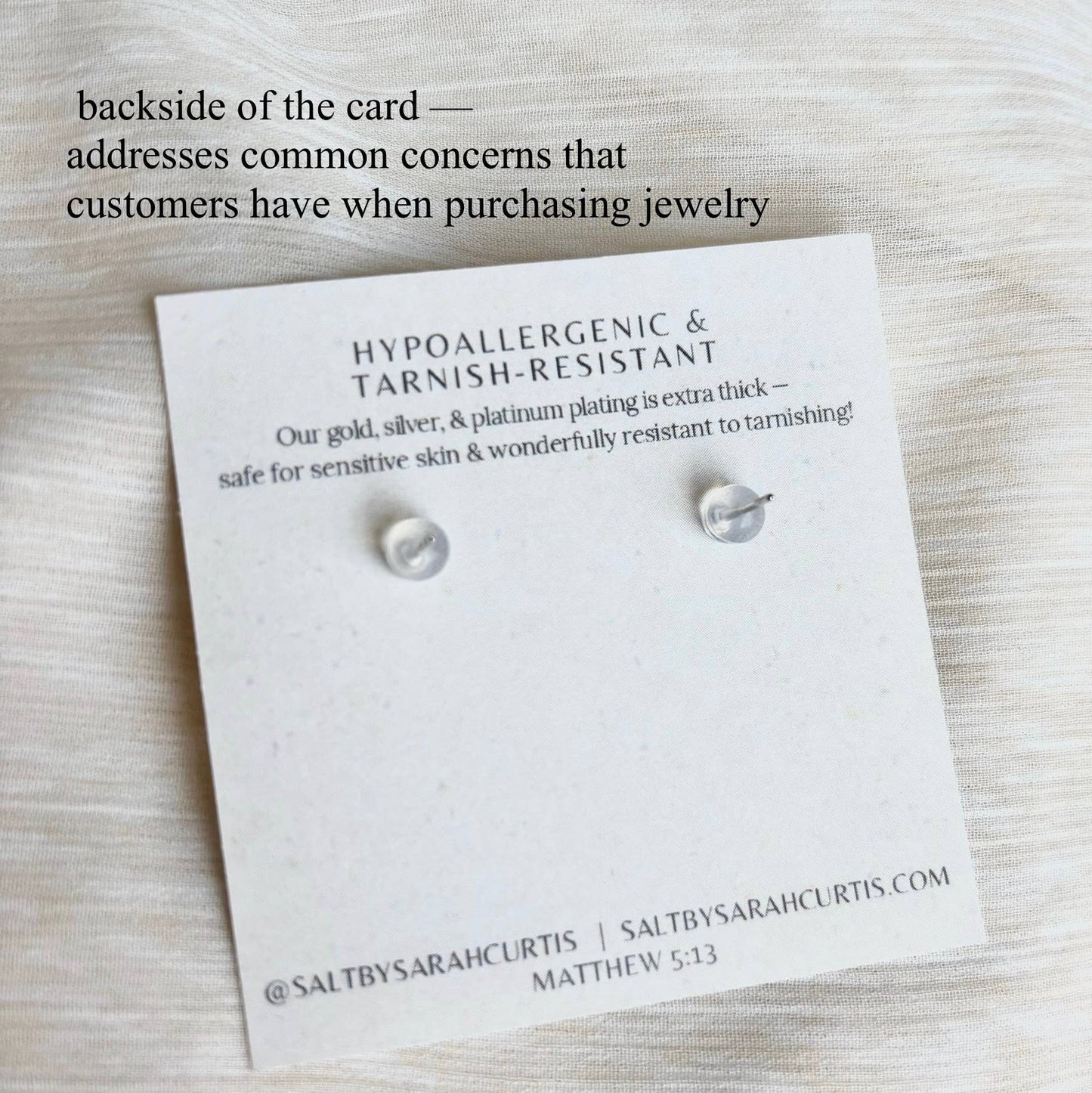 JULIETTE EARRINGS (STUD) | crystal jewel earrings | sparkly