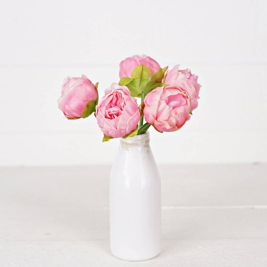 ISB75511- 14in real touch Peony Stem-Pink