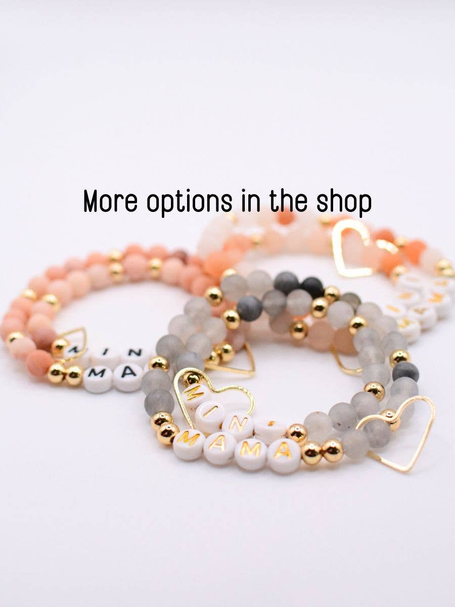 Mama MINI Bracelet – Inspirational Matching Jewelry, Pearl
