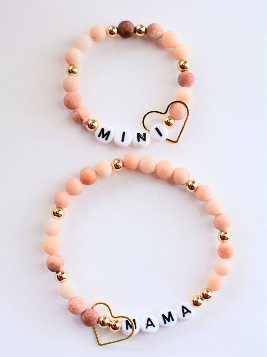 Mama Mini Bracelet Set – Motherhood Jewelry, mom gift