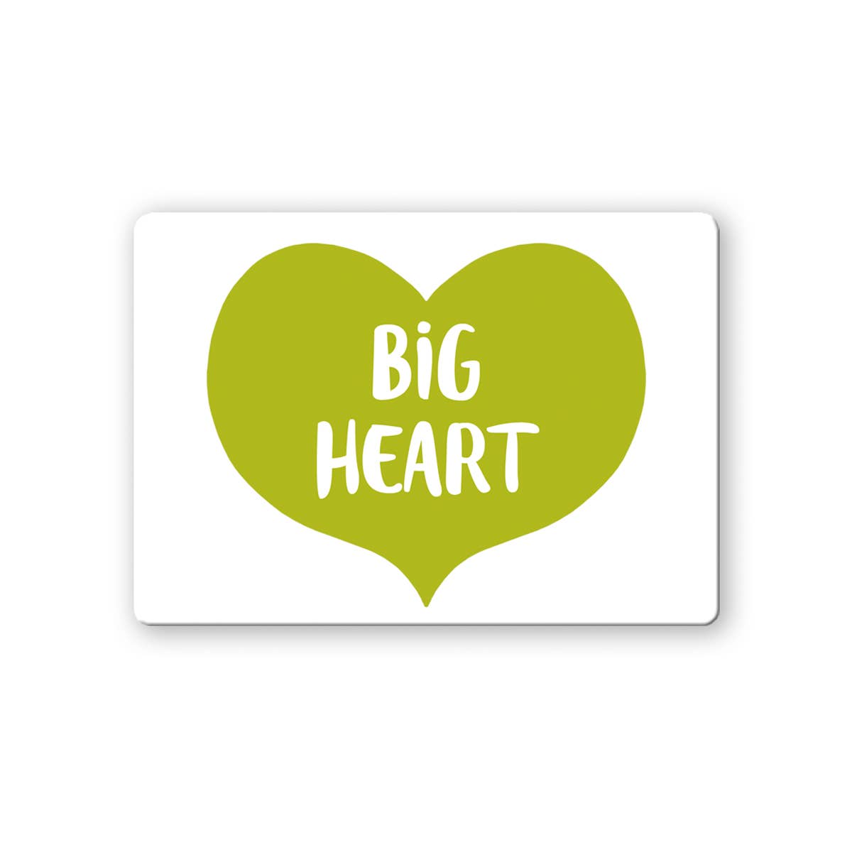 Personalized City Magnet - Big Heart