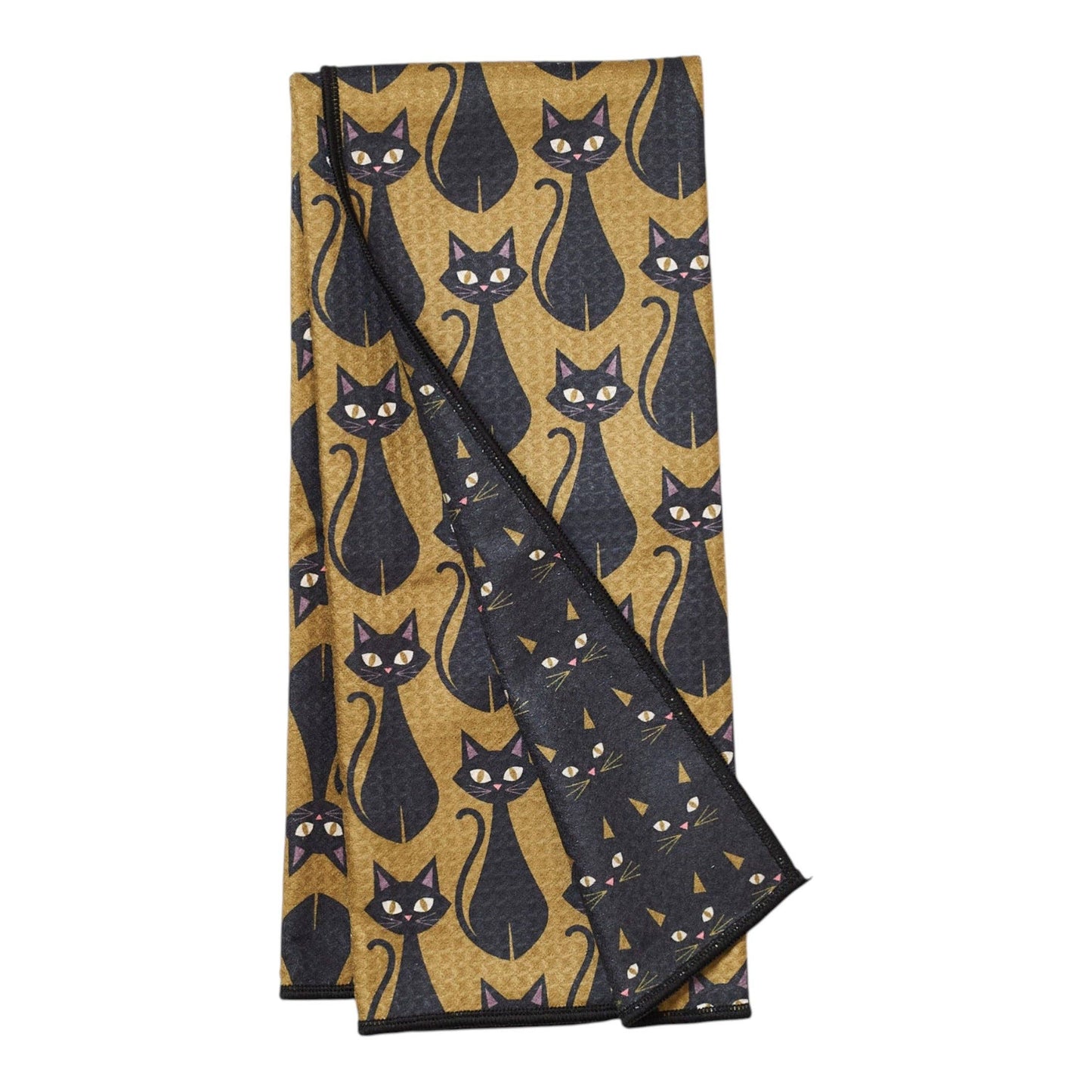 Anywhere Towel Reversible - Heather Jacobs Black Cat