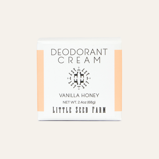 Vanilla Honey Deodorant Cream - Spring Seasonal