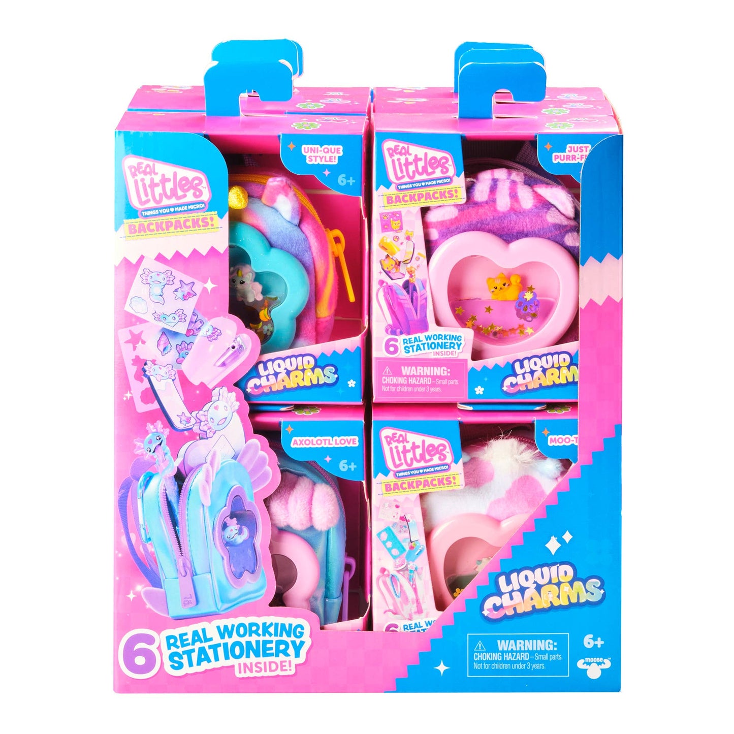 Moose Toys - Real Littles Charms Backpacks