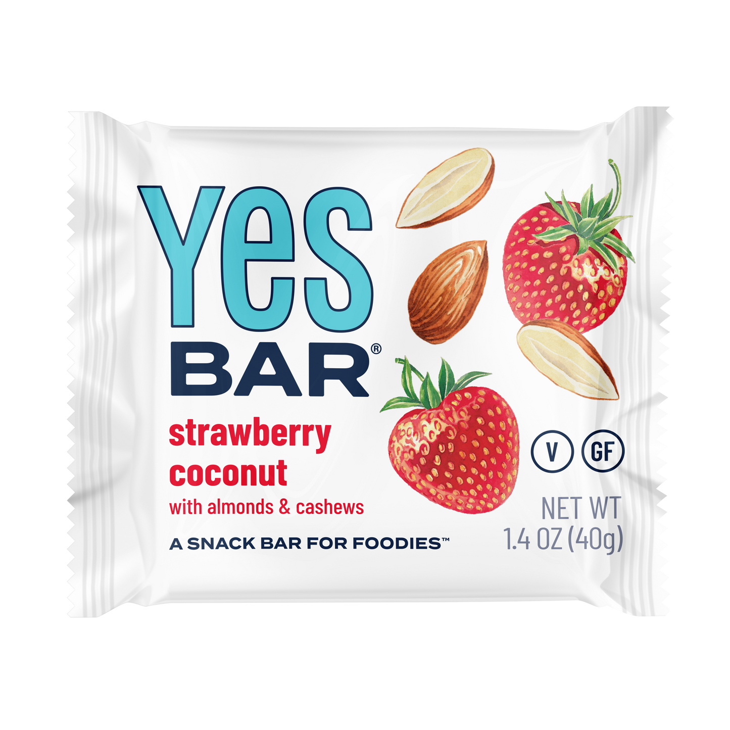 Strawberry Coconut - Gourmet Plant-Based Snack Bar