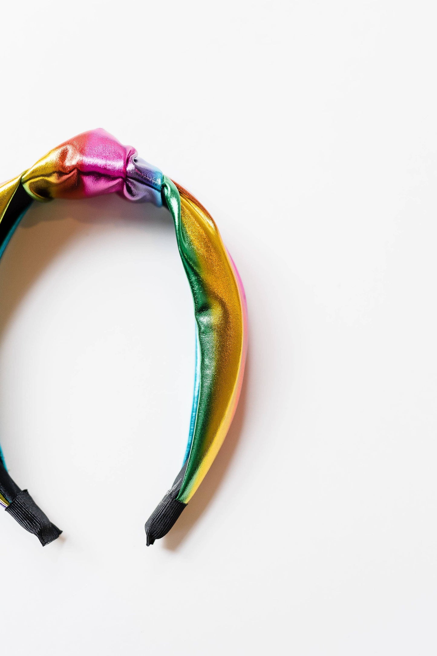 Lamé Knot Headband