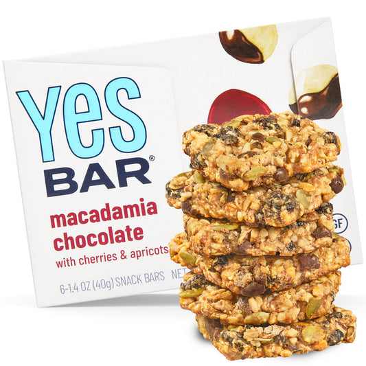 Macadamia Cherry Chocolate - Gourmet Plant-Based Snack Bar