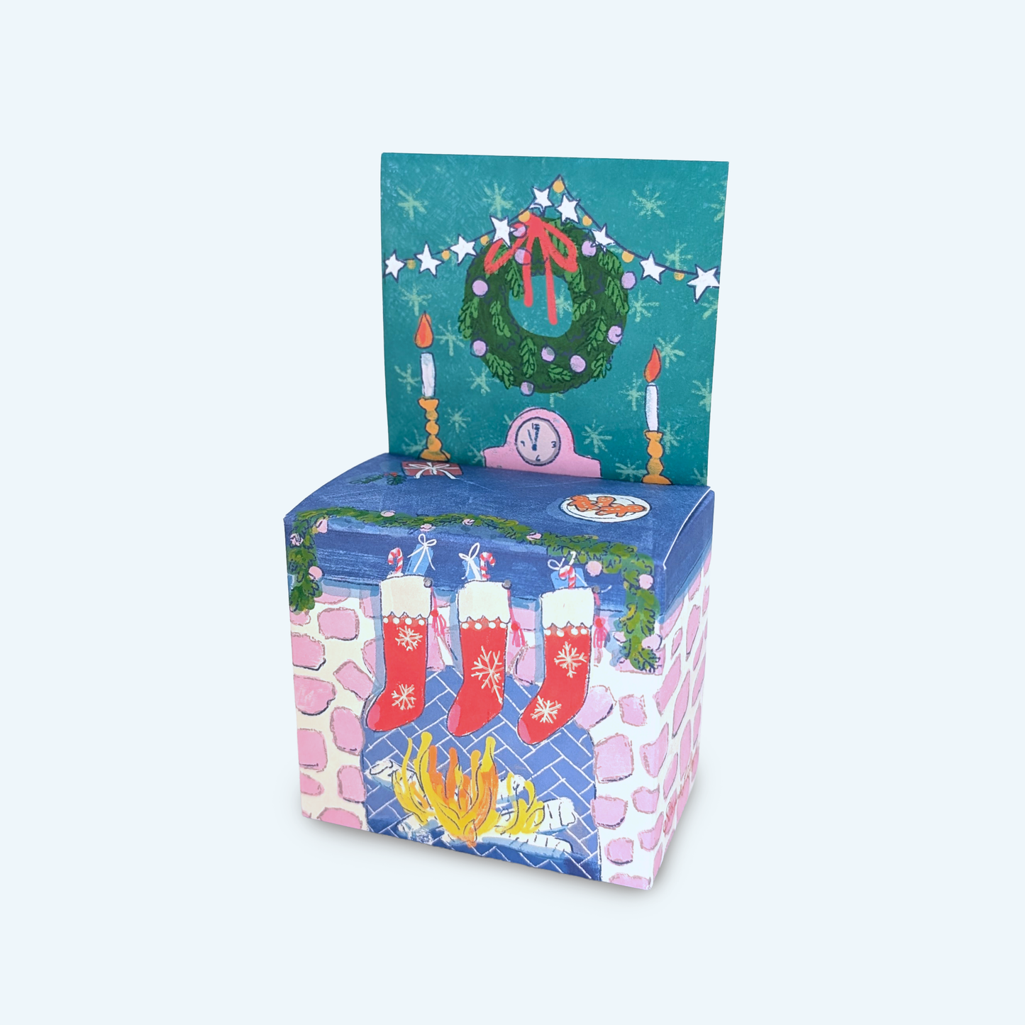 Candy Buttermints - "The Night Before Christmas" Fireplace