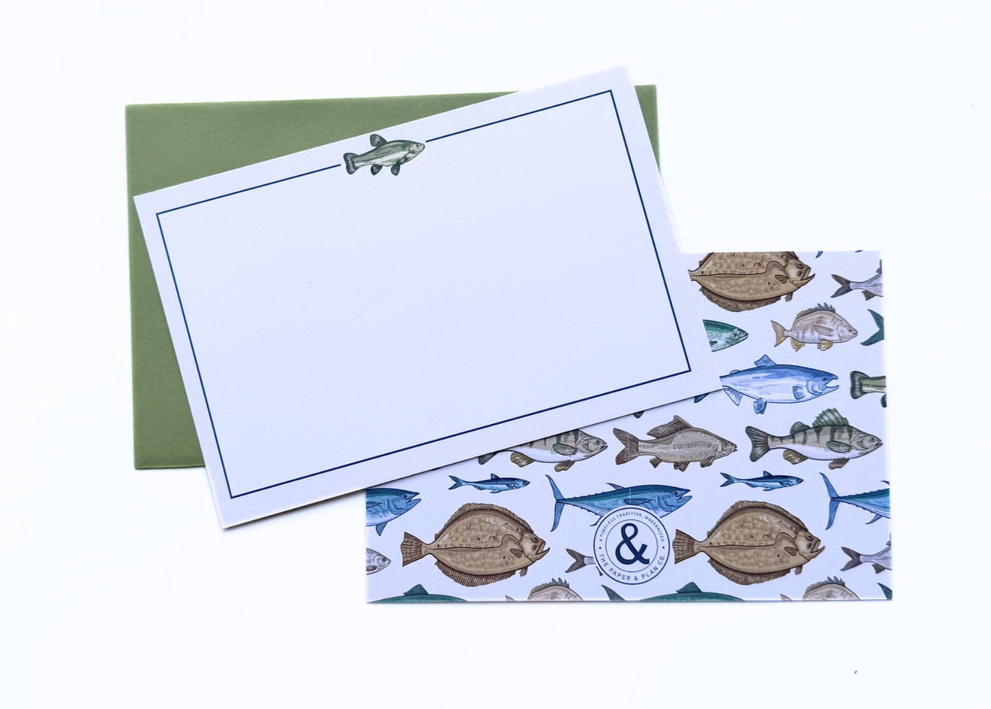 Gone Fishing Notecard Set