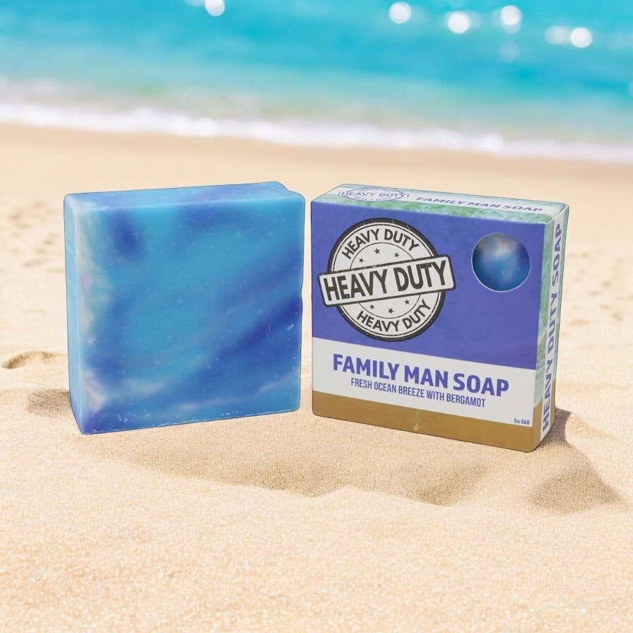 Family Man Heavy Duty Soap | Ocean Breeze & Bergamot
