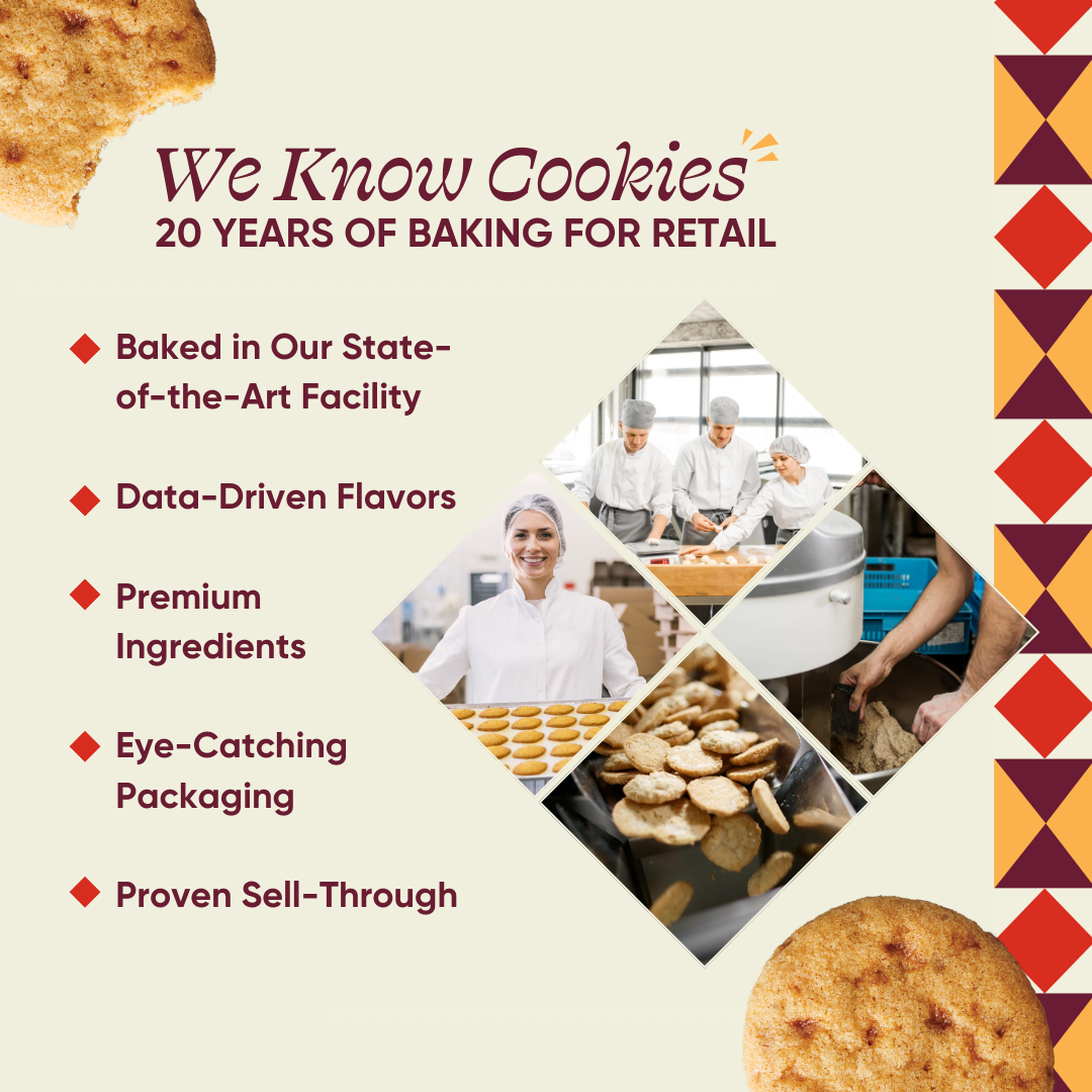 Salted Caramel Cookies | Premium Snacks | 12 pack | 5oz
