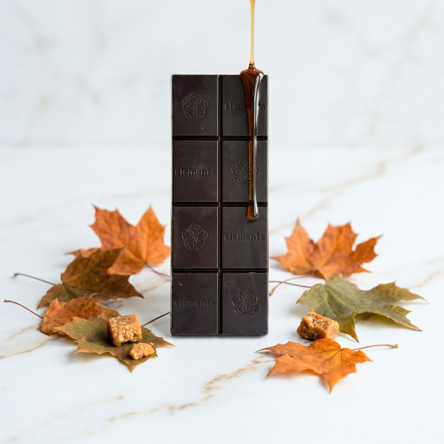 Maple Toffee Dark Chocolate Bar | Vegan Organic