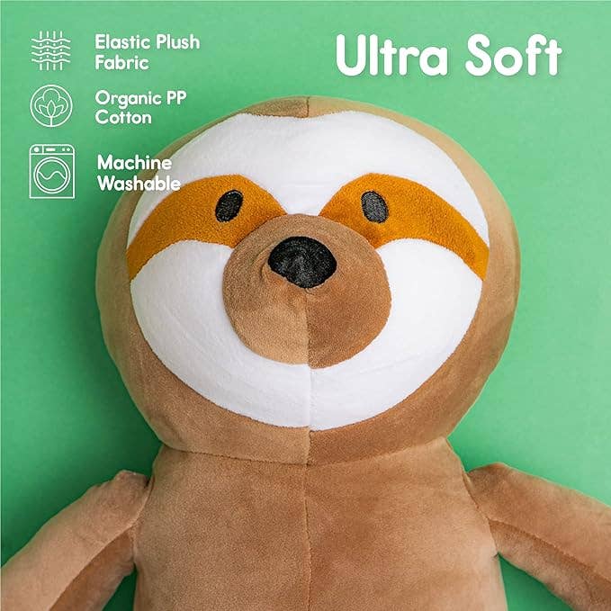 Snuggie Buggie Sloth Plush Toy for Kids