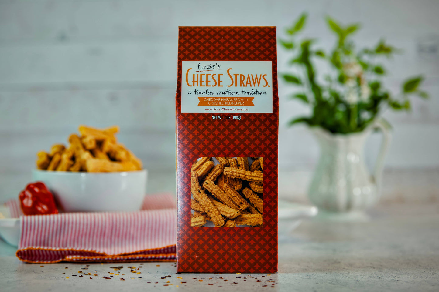 7 oz Cheddar Habanero Cheese Straws