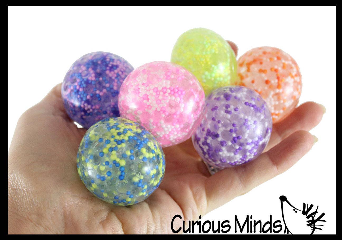 Small Amazing 1.5" Confetti Bead with Thick Gel Mold-able