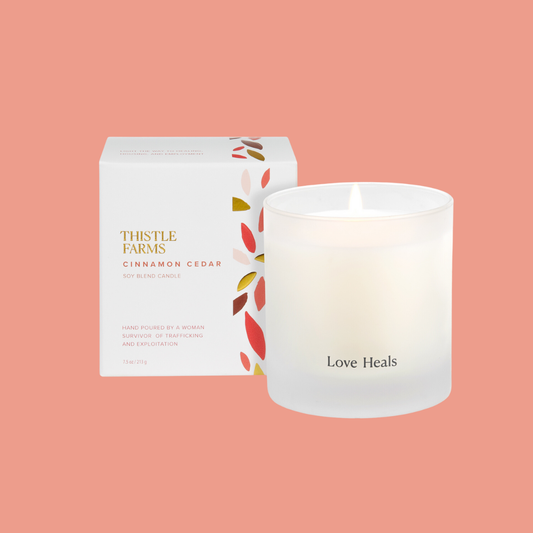 Cinnamon Cedar Holiday Candle | Orange Cinnamon Vanilla