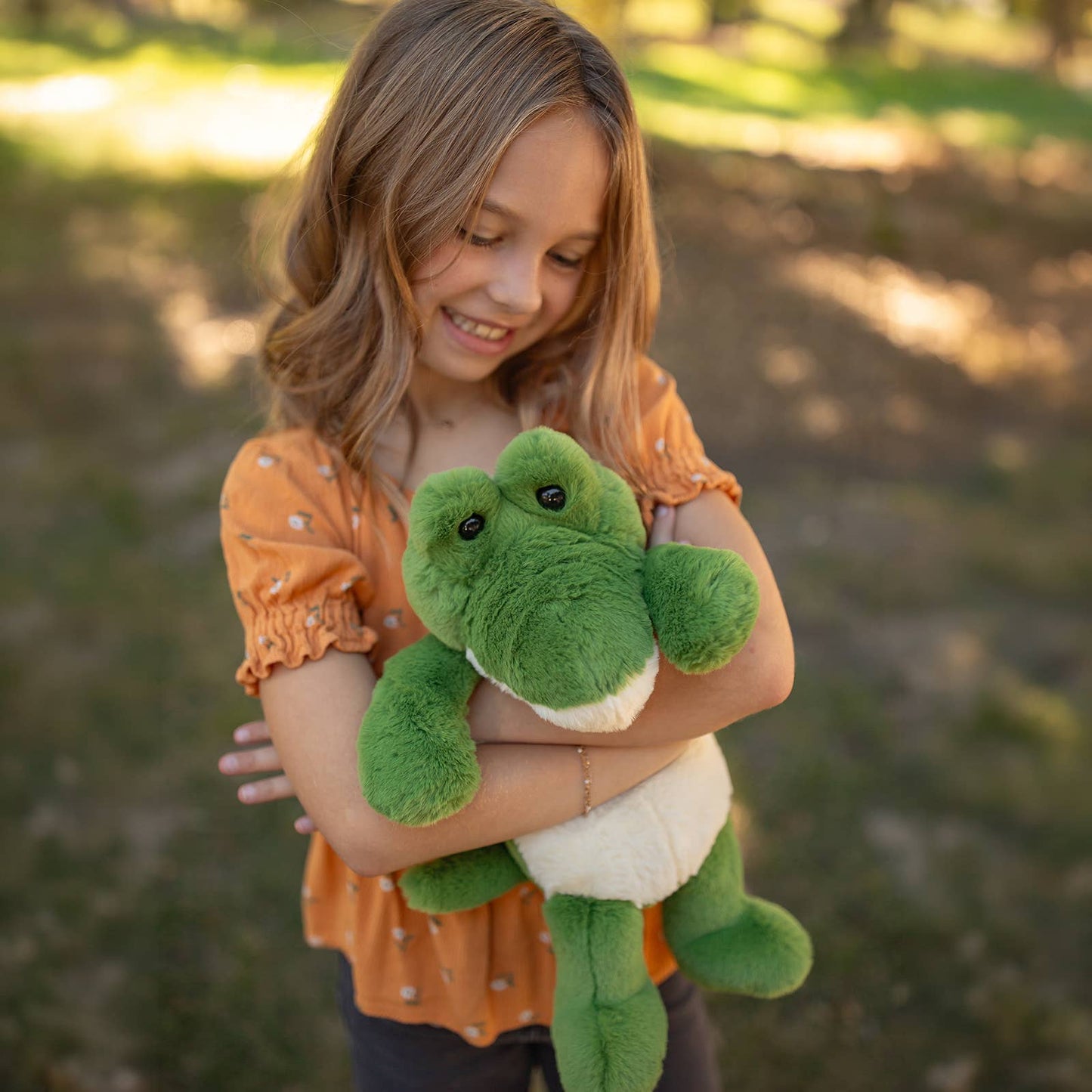 World Softest Plush Lushee 16 inch - Arty Alligator