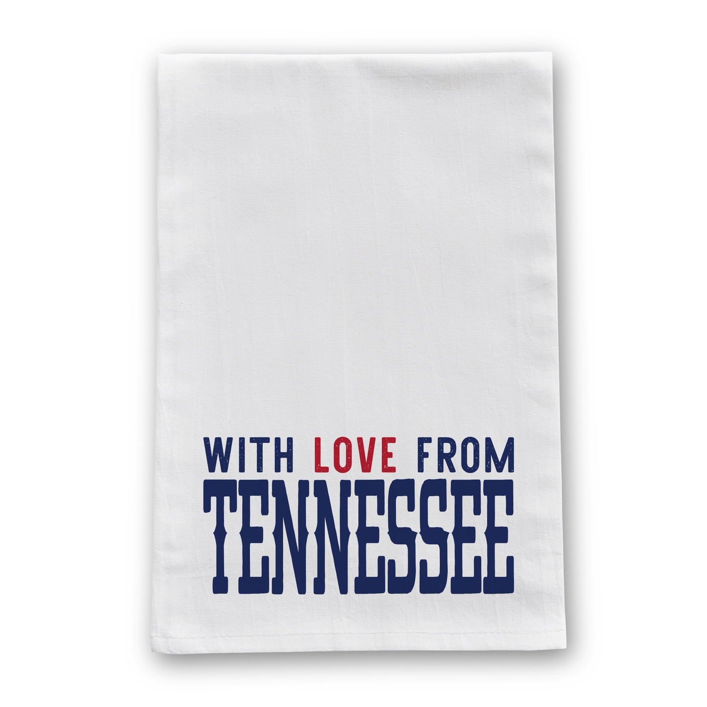 With Love From Tennessee Tea Towel