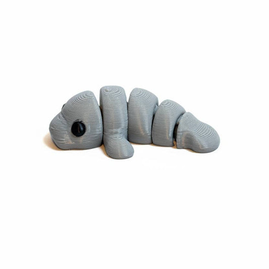 Manatee • Mini 3D Printed Articulated Animal • Flexi Animals • Pocket Pets • Pocket Pals • Desk Pets [#34]