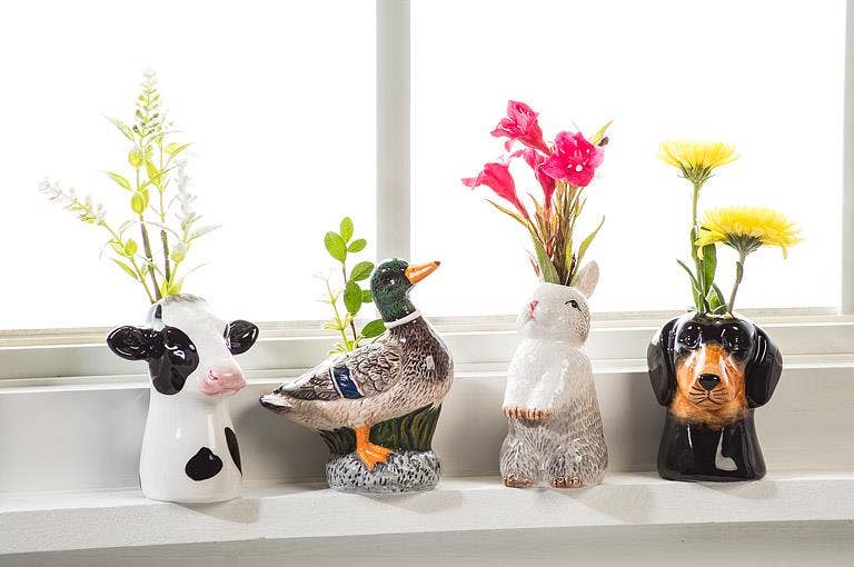 Wildlife Bud Vase