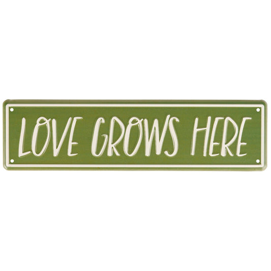 Love Grows Here Wall Decor