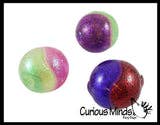 Dual Glitter Swirling Stress Ball - Sensory, Fidget
