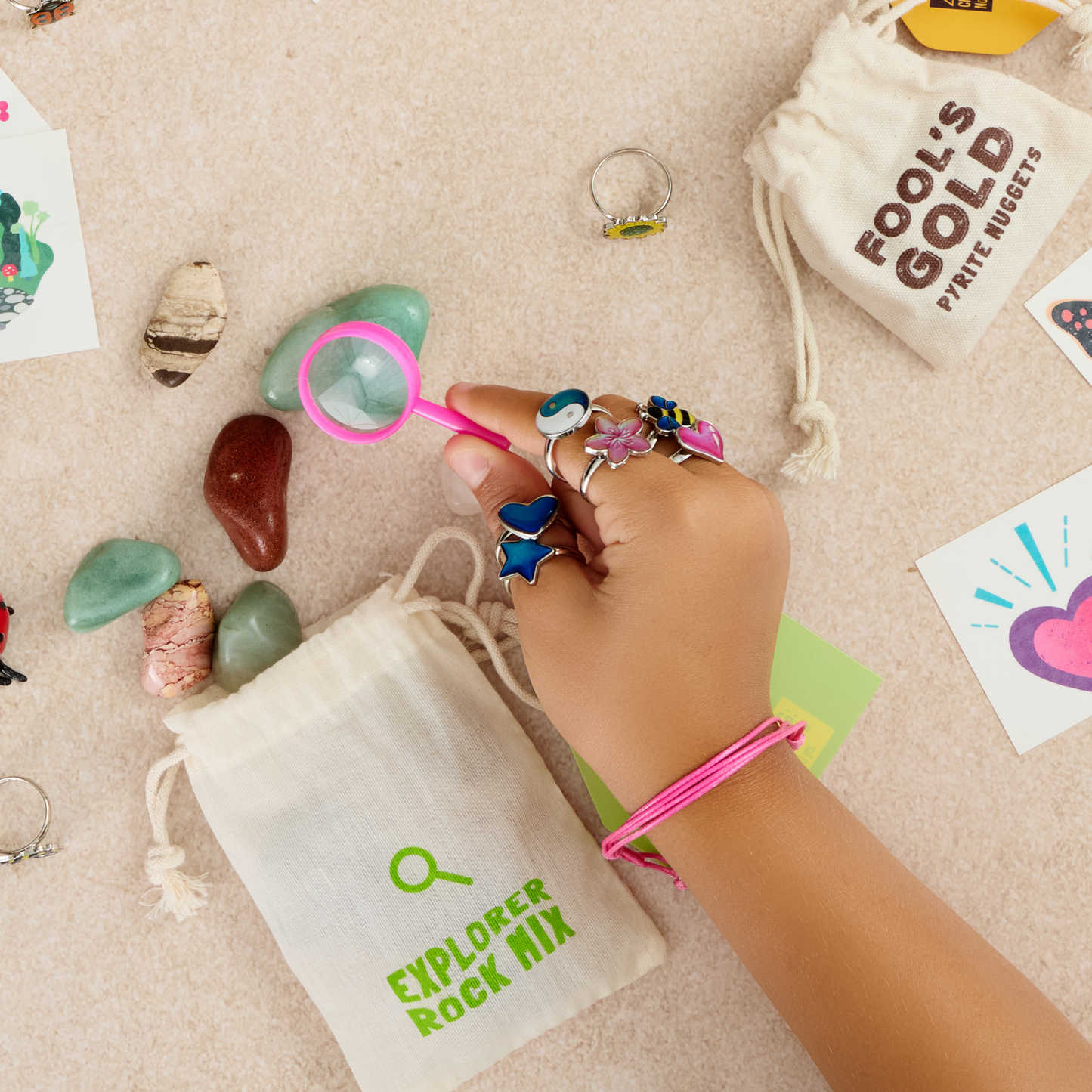 Garden Friends Mood Rings - For Kids and Adults!
