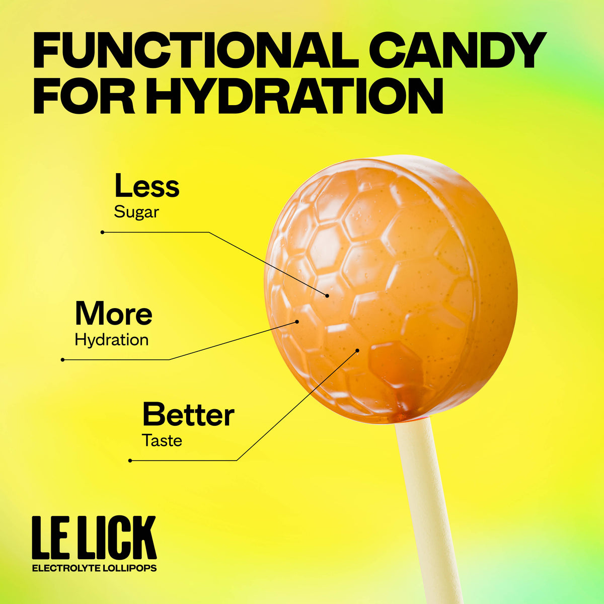 Electrolyte Lollipop, Creamy