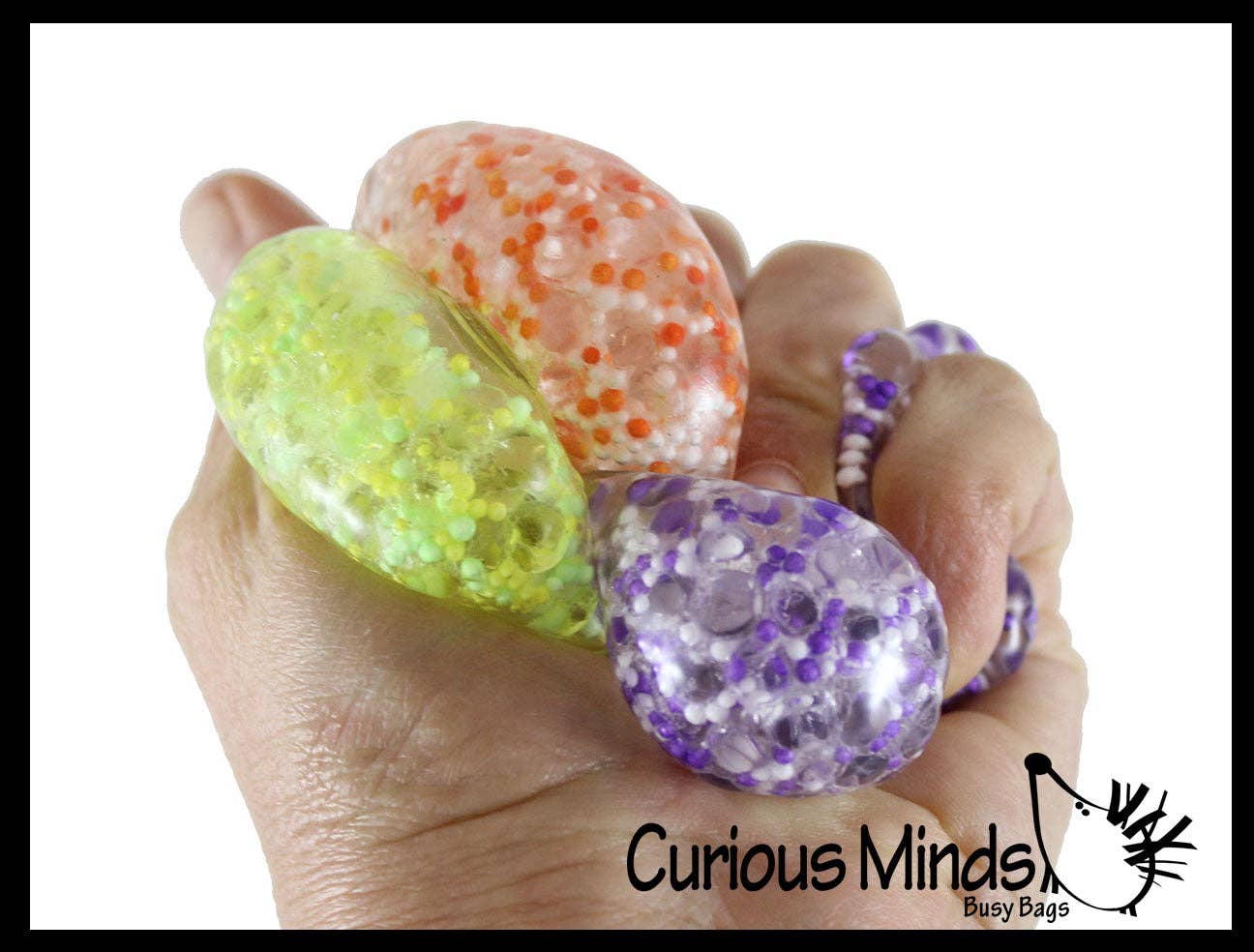 Small Amazing 1.5" Confetti Bead with Thick Gel Mold-able