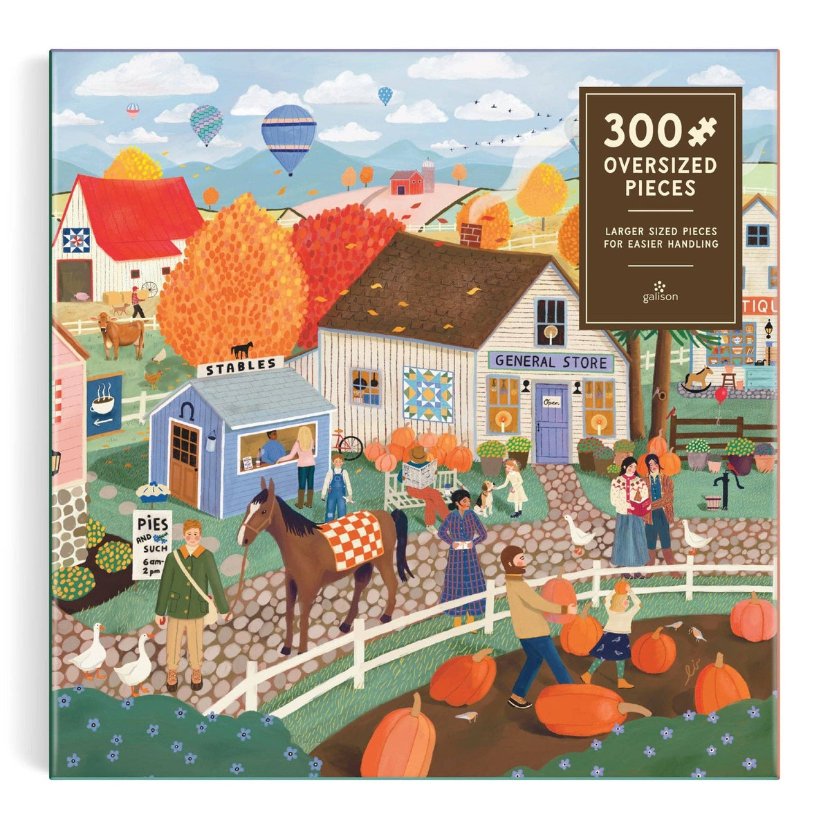 Autumn Square 300 Piece Puzzle