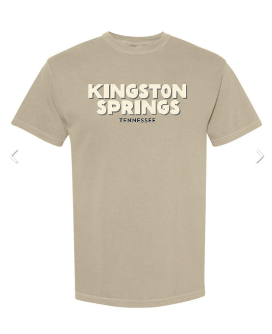 Kingston Springs Comfort Colors Tee Shirt- JF