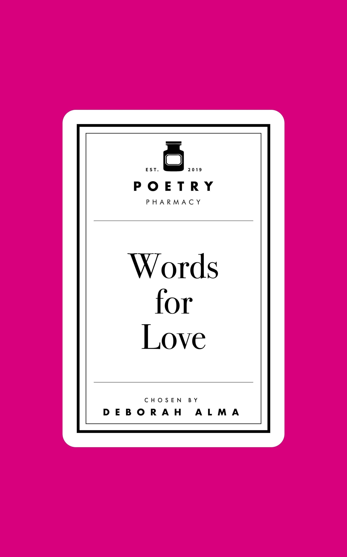 Poetry Prescription: Words For Love:
