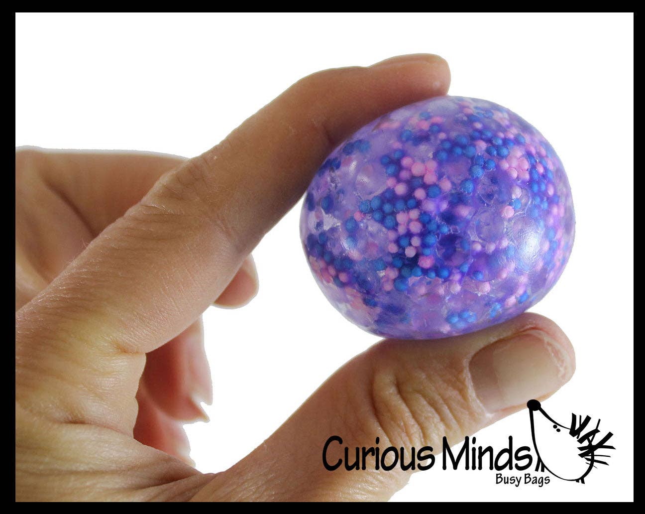 Small Amazing 1.5" Confetti Bead with Thick Gel Mold-able