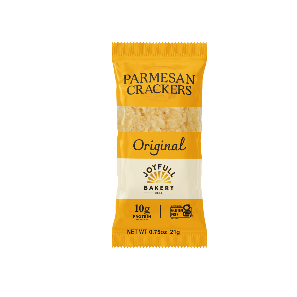 Joyfull Bakery Single Serve Original Parmesan Cracker 0.75oz