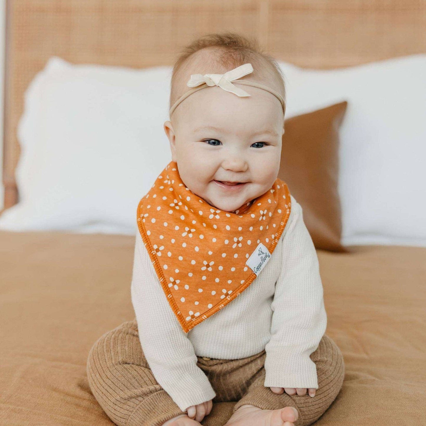 4 Pack Baby Bandana Bibs - Rue