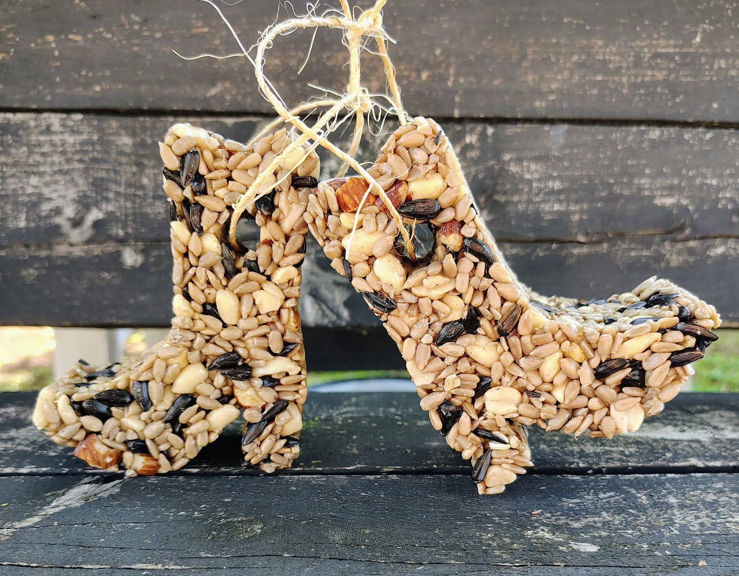 Cowboy Boot Birdseed Ornaments