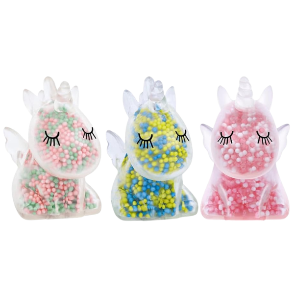 Mini Bead-Filled Unicorn Squishies