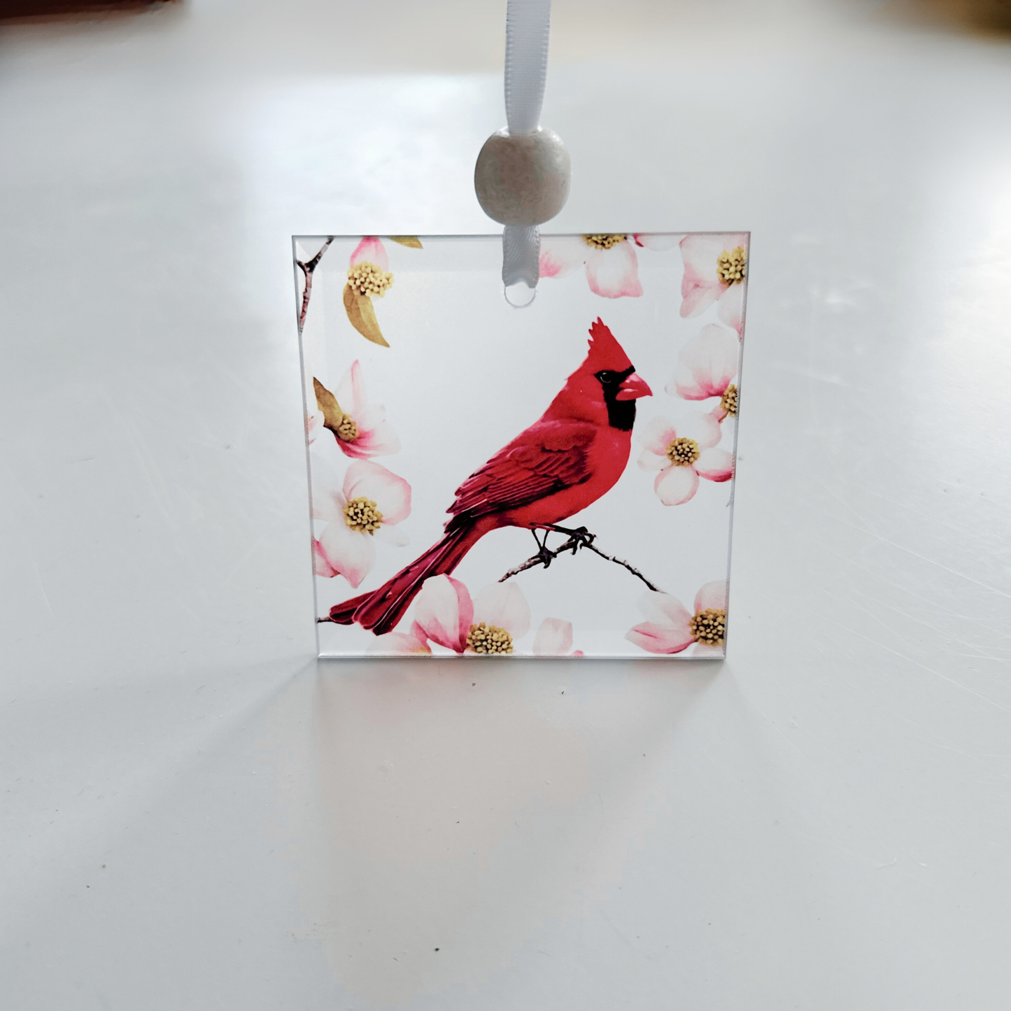Window Charm -  Cardinal | Suncatcher | Window Art