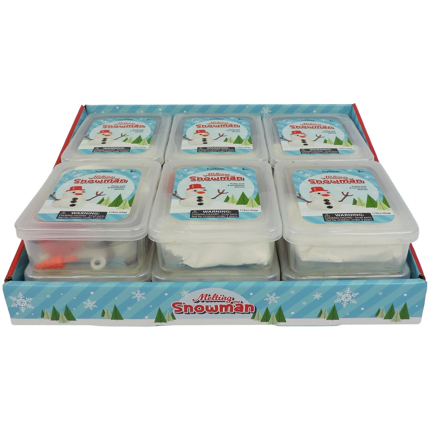 Melting Snowman Putty/Slime, Christmas, holiday