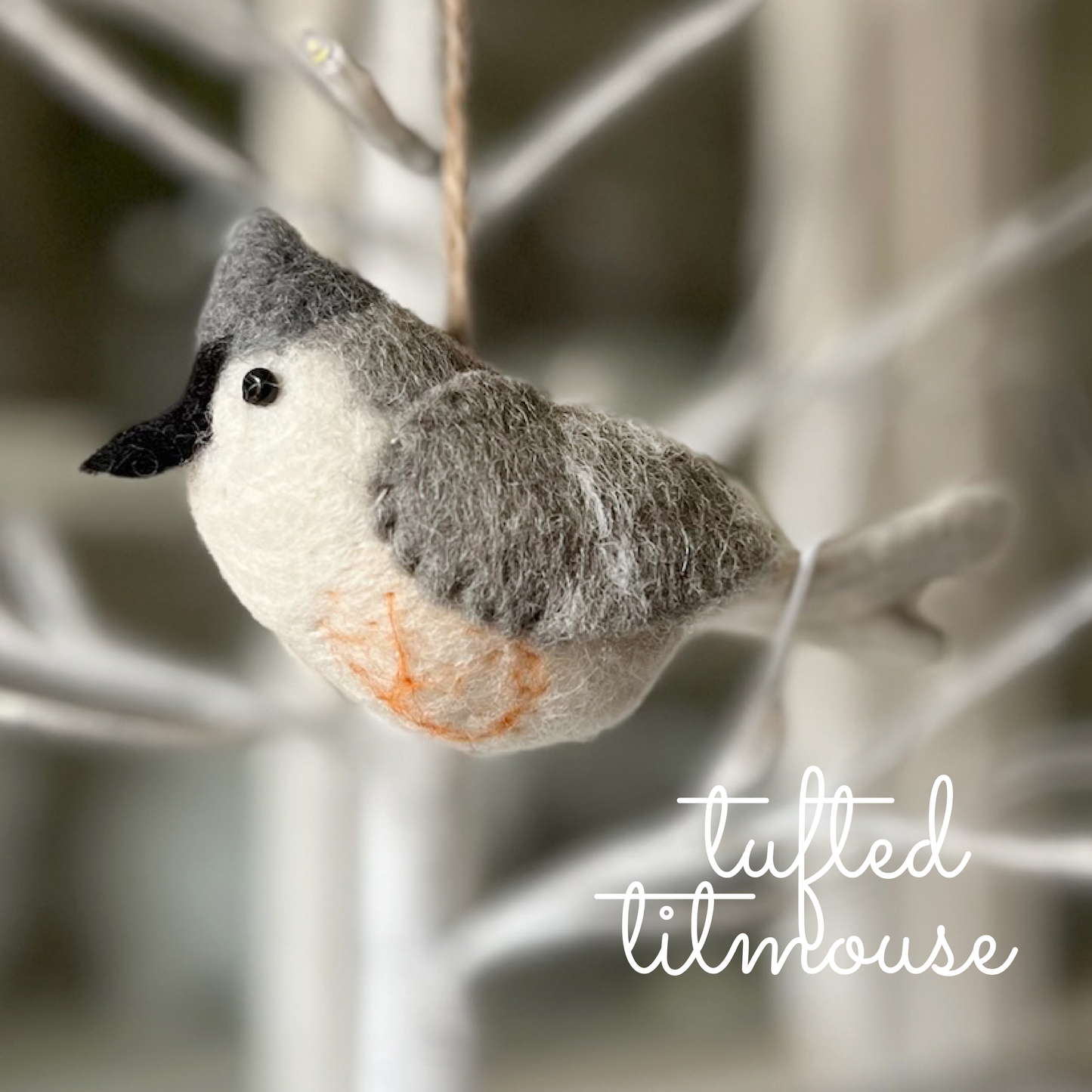 Felt Bird Ornaments