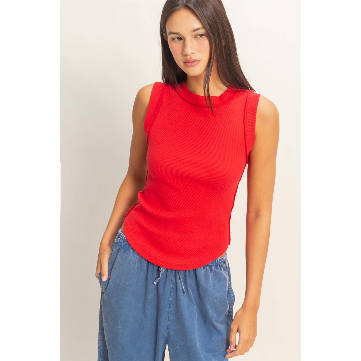 Seam Detail Tank Top