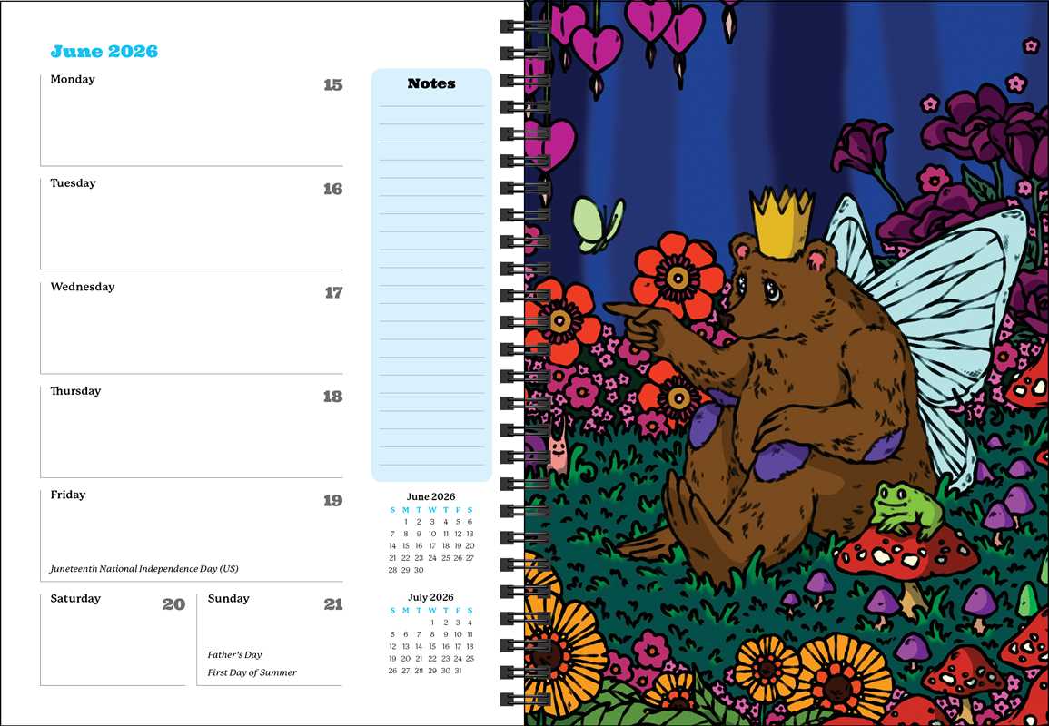Autumnalwood 2026 Planner Calendar (Includes Stickers) by Autumnalwood