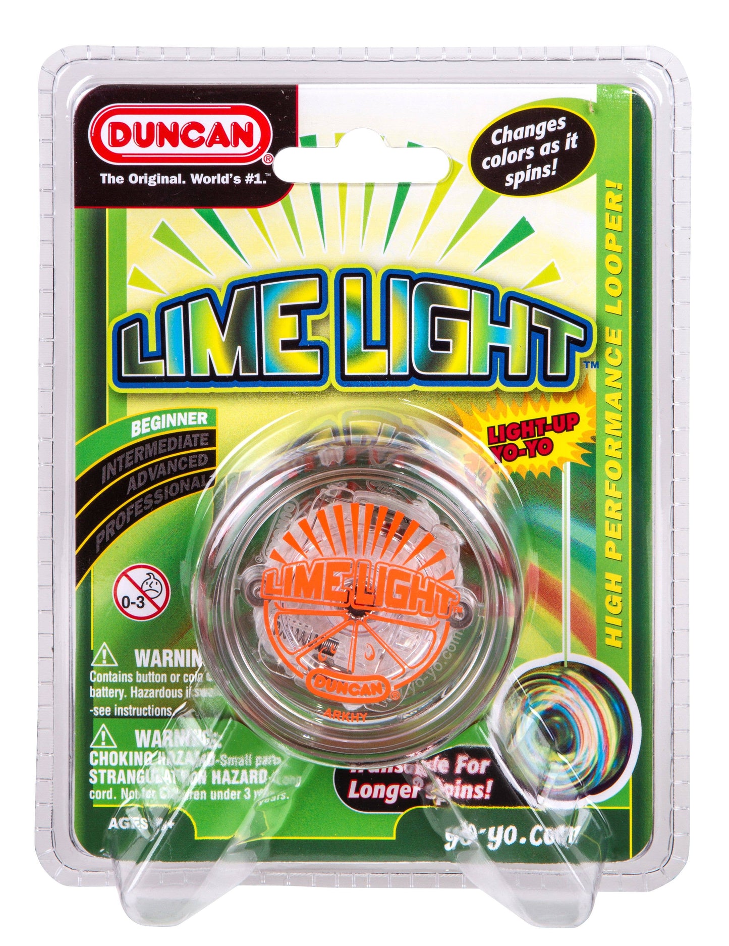 Duncan Lime Light Light-Up Yo-Yo