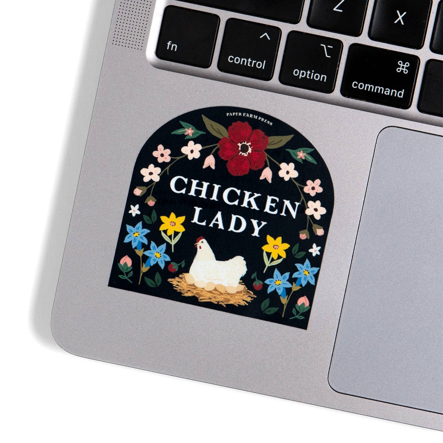 Chicken Lady Decal Sticker