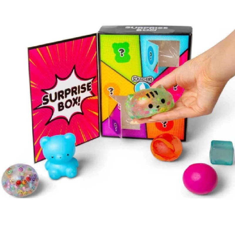 Scrunchems Surprise Box – 6 Compartment Sensory Squishy Toy