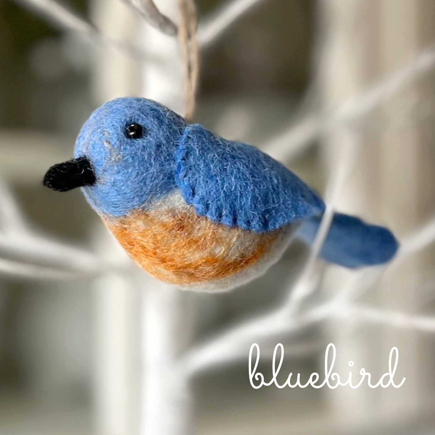 Felt Bird Ornaments